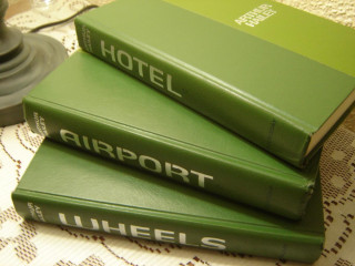 ARTHUR HAILEY 3 Volume hardcover set: Wheels (1971), Airport (1968), Hotel (1965)  Doubleday, NY. fine condition. 3/$50.