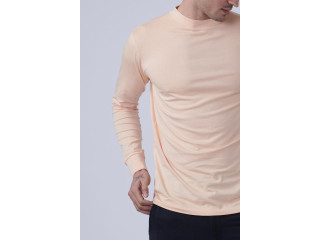 Beyours Full Sleeves Hi-Neck Tshirt for Men- Buy Online