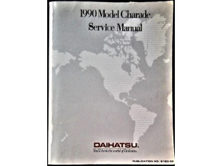 1990 Daihatsu Charade Shop Manual